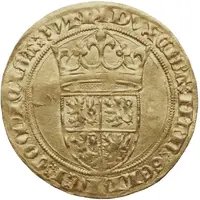 Gold Ecu - Mary of Brabant Oyen