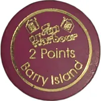 Token - 2 Points Fun Harbour Barry Island