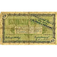 50 Centimes - Chambre de Commerce de Belfort 90