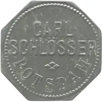 50 Pfennig - Potsdam Carl Schlösser