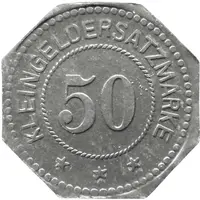 50 Pfennig - Potsdam Carl Schlösser