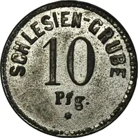 10 Pfennig - Schlesiengrube