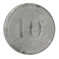 10 Сentimes Bône Chamber of Commerce