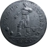 5 Pfennig - Zwiesel