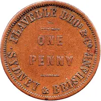 1 Penny - Flavelle Bros and Co Sydney and Brisbane, New South Wales