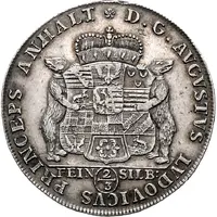 ⅔ Thaler - August Louis