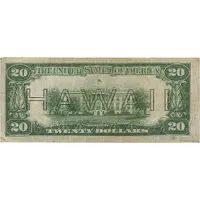 20 Dollars Federal Reserve Note, Brown Seal - Hawaii