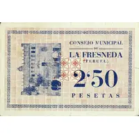 2.50 Pesetas La Fresneda
