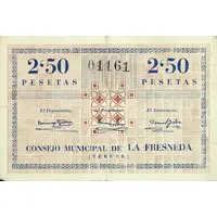 2.50 Pesetas La Fresneda