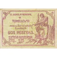 2 Pesetas Tomelloso