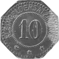 10 Pfennigs - Dortmund W. Hoening