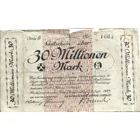 30 000 000 Mark Gewerkschaft König Ludwig