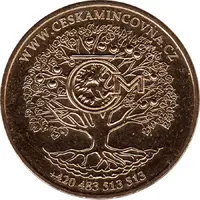 Czech Mint advertising token
