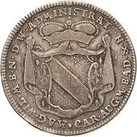 60 Kreuzer - Charles Frederick Administrationsgulden