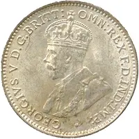 3 Pence - George V
