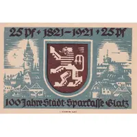 25 Pfennig Städtische Sparkasse