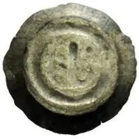 1/2 Siliqua - Perctarit Posthumous, thick monogram