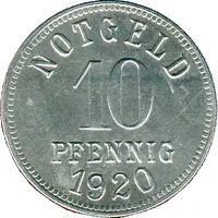 10 Pfennig - Bad Kissingen