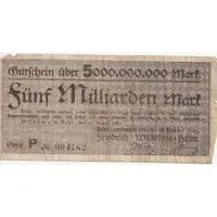 5 000 000 000 Mark Deutsch-Luxemburgische Bergwerks- und Hütten-AG