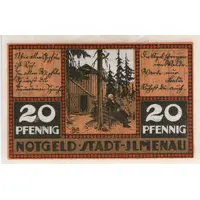 20 Pfennig orange issue