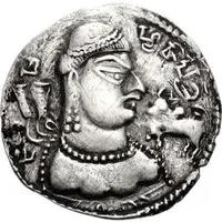 Drachm - Abhimanyu Gandhara mint
