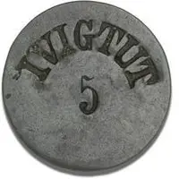 5 Øre Ivigtut Cryolite Mining