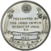 Award Irwin Medal, silver