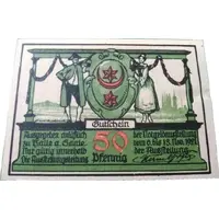50 Pfennigs Notgeldausstellung