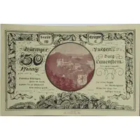 50 Pfennig Leuchtenburg - Issue 3C: Burg Lauenstein