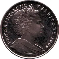 2 Pounds - Elizabeth II Antarctic Treaty