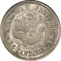 5 Fen - Guangxu Uncircled dragon