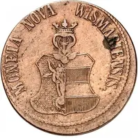 3 Pfenninge - Frederick Francis II Wismar Mint