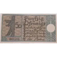 50 Pfennig Berlin, Districts Series - Issue 8: Spandau