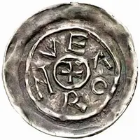 Denier - Berengar II Verona mint