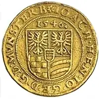 3 Ducats - Joachim, Henry II, John and George II Memorial to Charles I