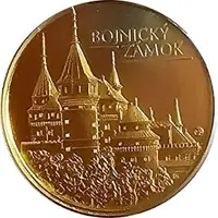 Medal - BU coin set 2021 Bojnice Castle