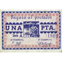 1 Peseta Casas Bajas