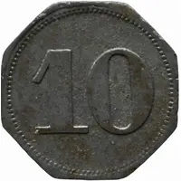 10 Pfennig - Radebeul Chem. Fabr. v. Heyden