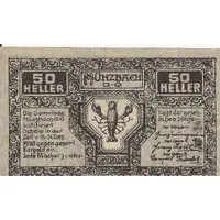 50 Heller Münzbach