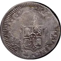 1/2 Real - Fernando VII Royalist Coinage