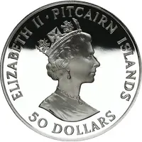 50 Dollars - Elizabeth II Drafting of Constitution