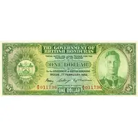 1 Dollar - George VI Green
