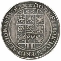 1 Thaler - John Frederick II, John William and John Frederick III
