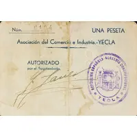 1 Peseta Yecla