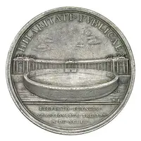 Construction of the Hetzgarten in Berlin - Frederick III