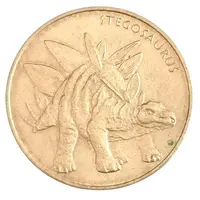 Medal - Dinopark Stegosaurus