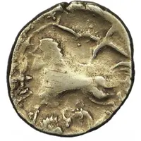 Stater with winged character