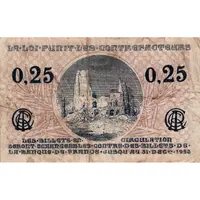 25 Centimes - Chambre de Commerce d'Arras [62]