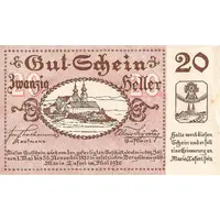 20 Heller Maria-Taferl