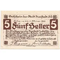 5 Heller Freistadt